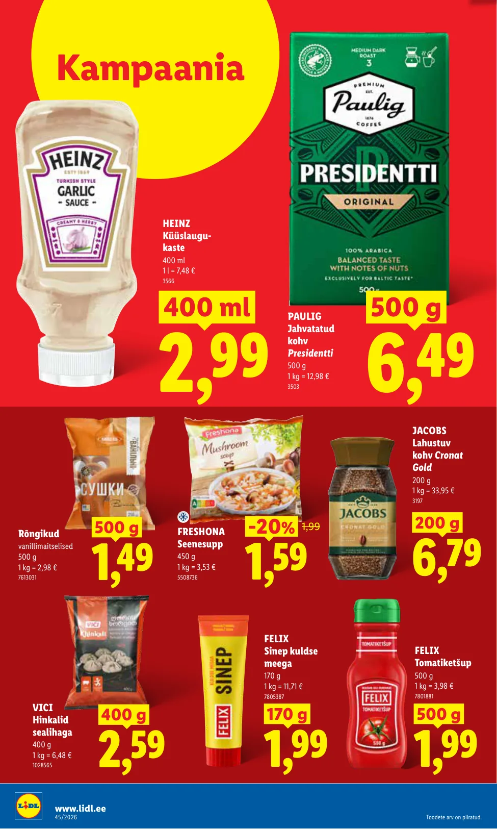 Lidl kampaaniad — 12