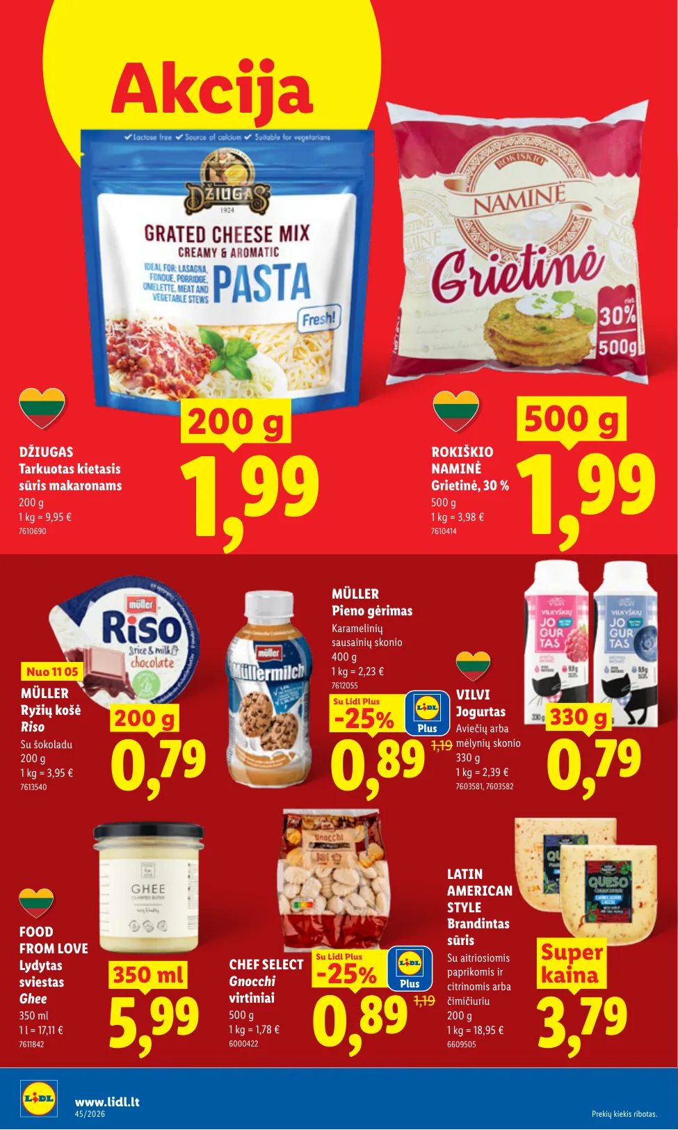 Lidl akcijos — 10