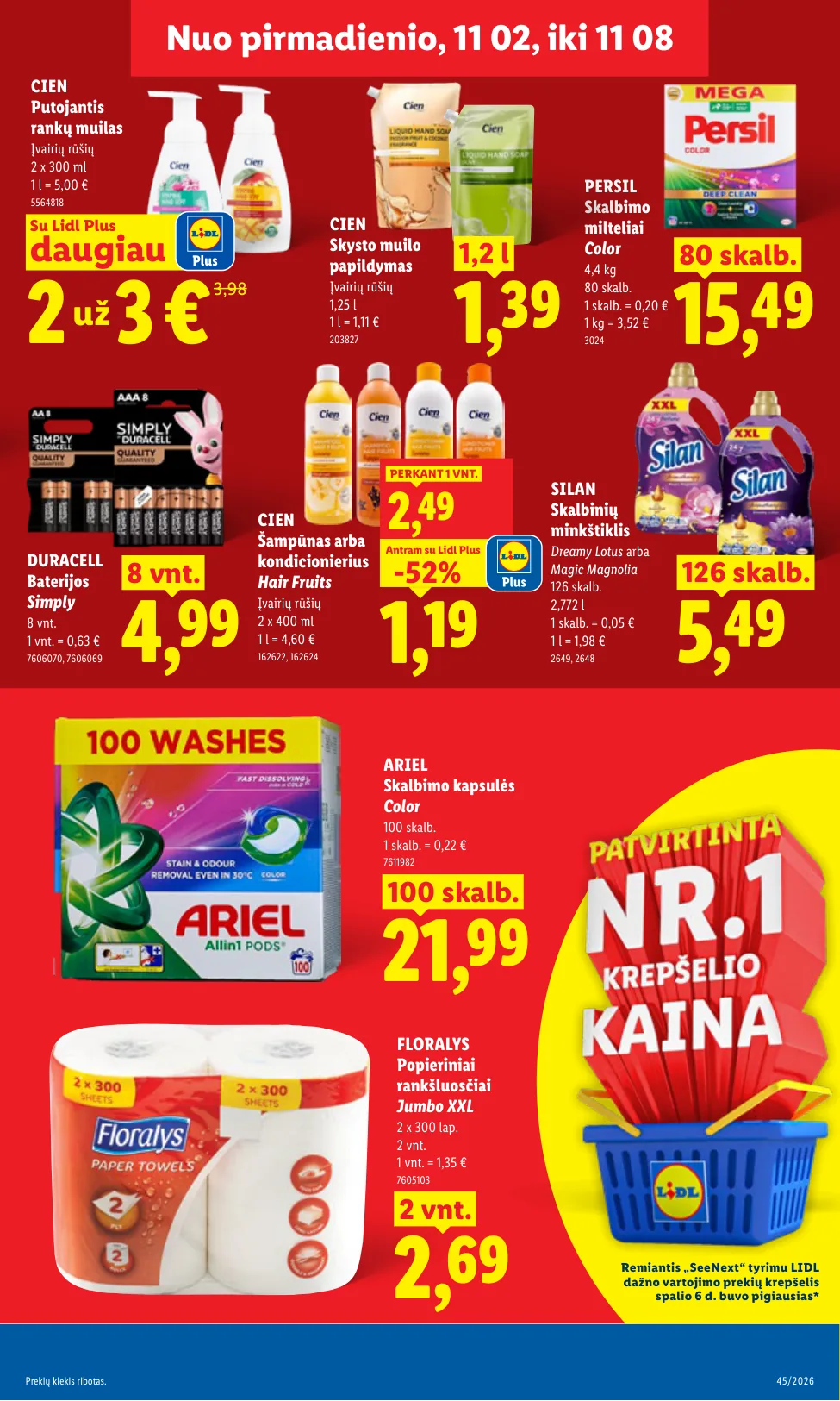 Lidl akcijos — 15