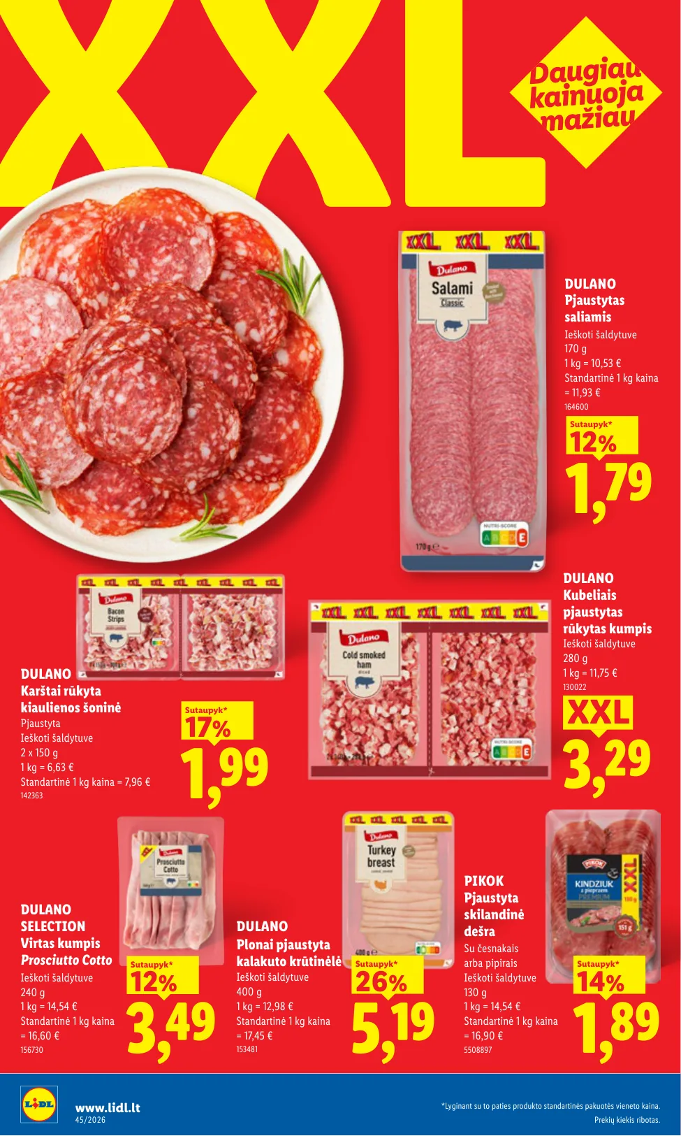 Lidl akcijos — 18