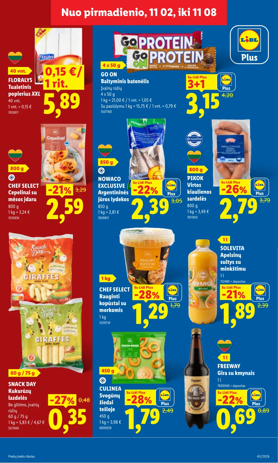 Lidl akcijos — 3