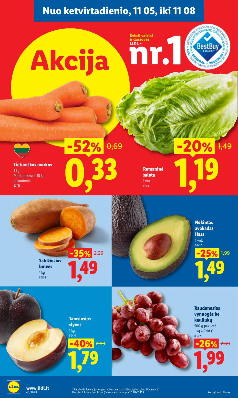 Lidl akcijos — 32