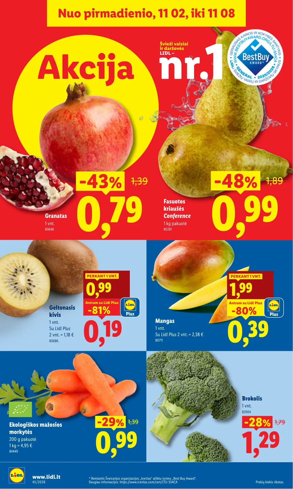 Lidl akcijos — 4