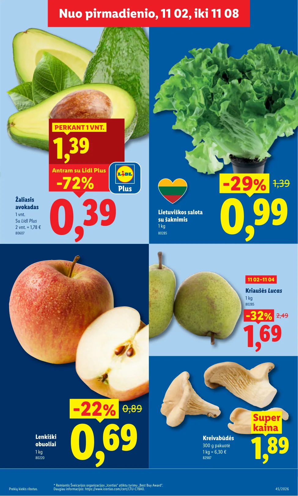 Lidl akcijos — 5