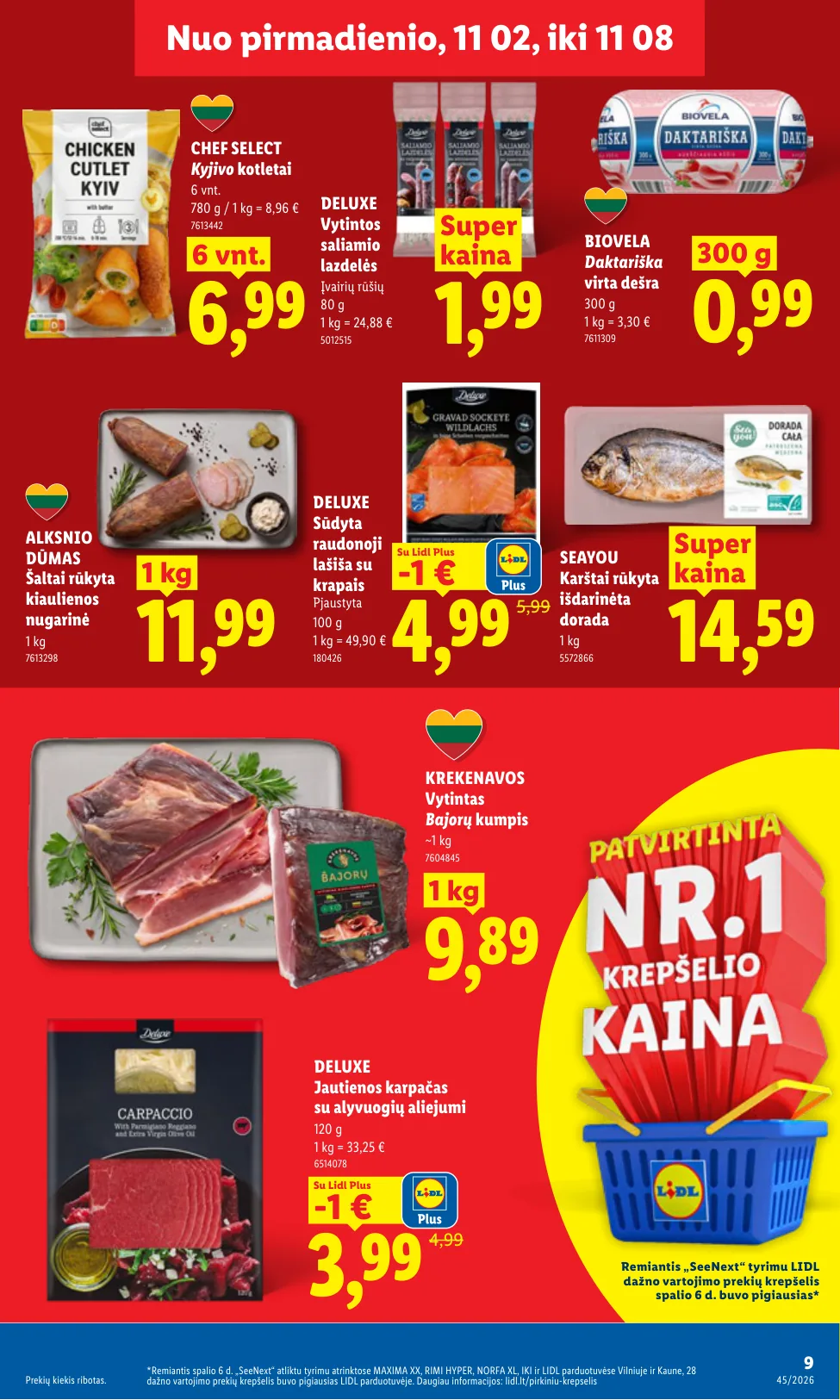 Lidl akcijos — 9