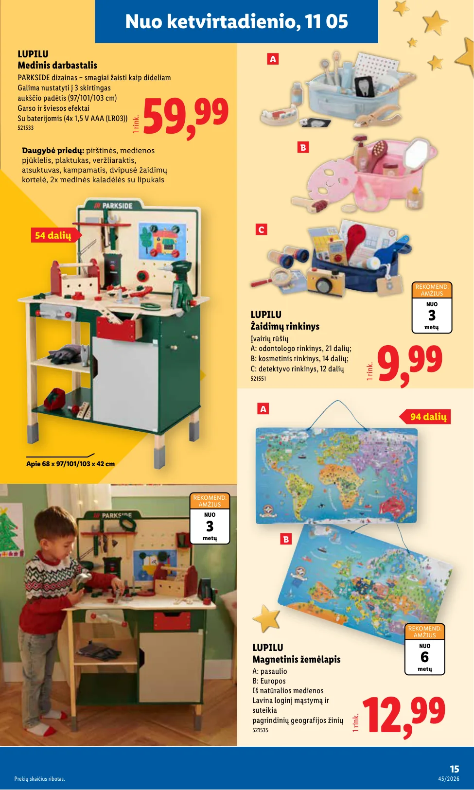 Lidl akcijos — 15
