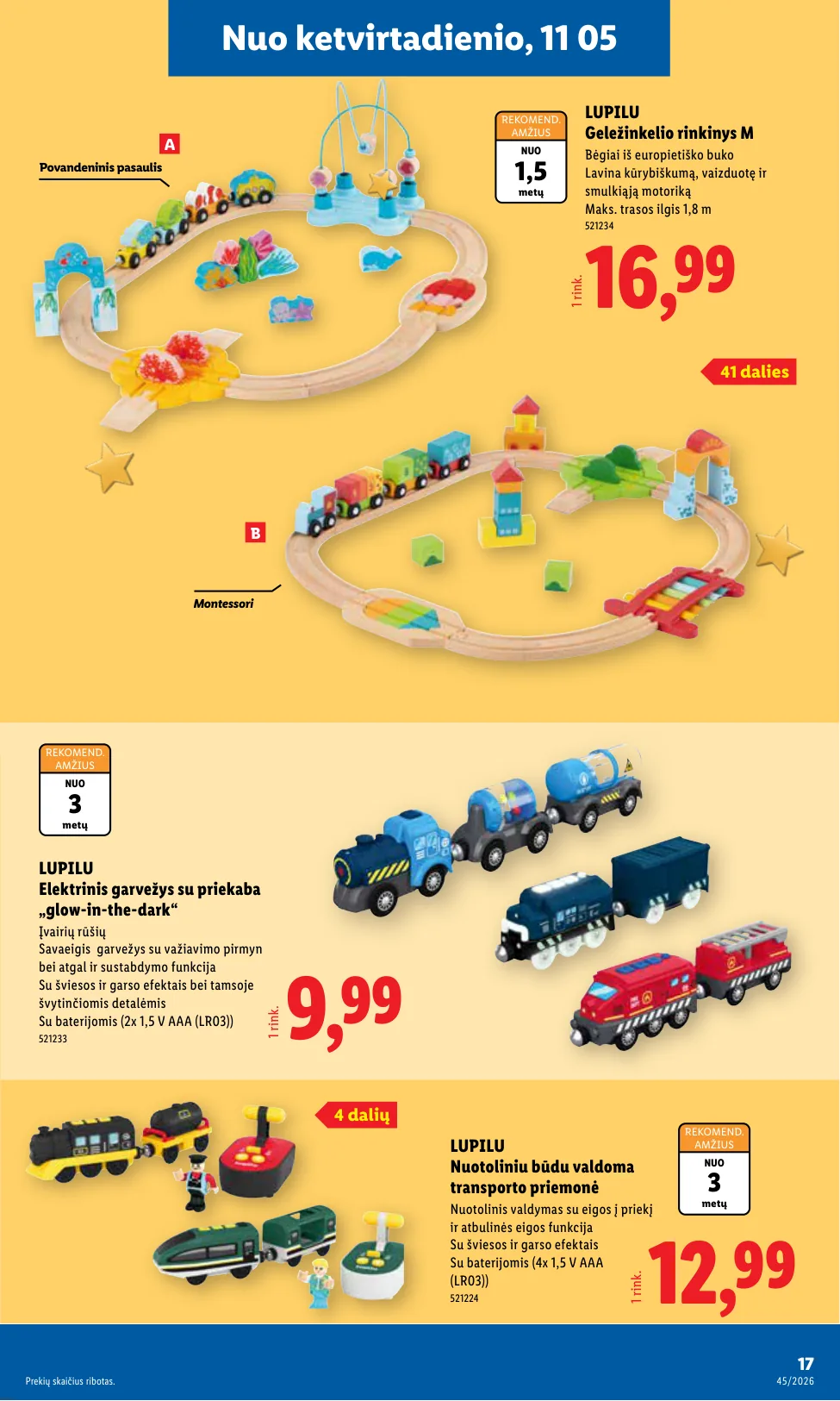 Lidl akcijos — 17