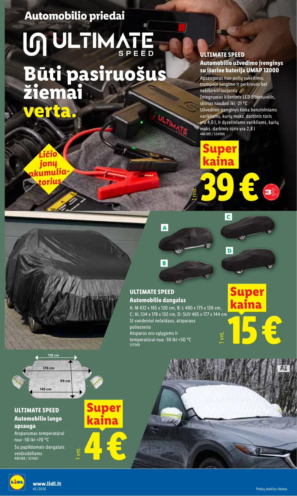 Lidl akcijos — 2