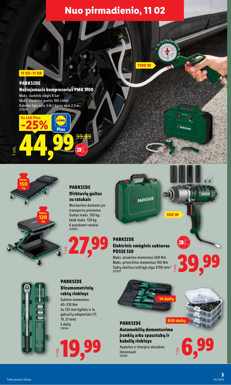 Lidl akcijos — 3
