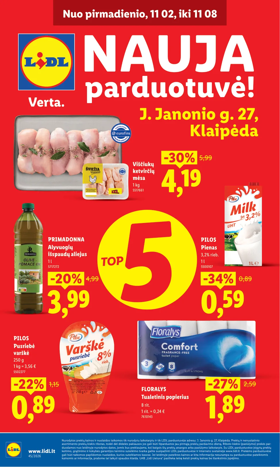 Lidl akcijos — 1